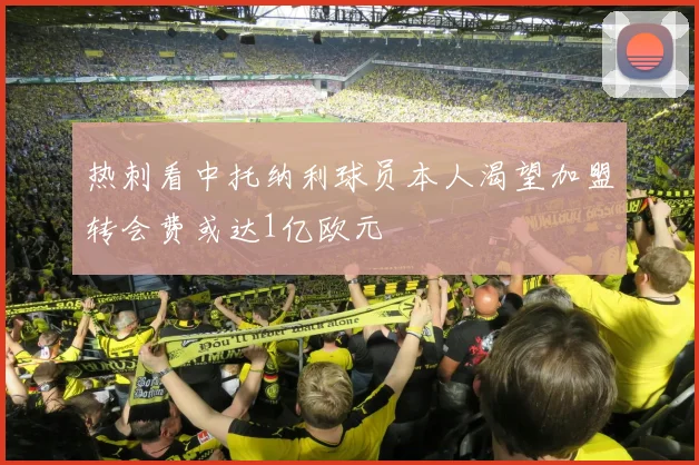 热刺看中托纳利球员本人渴望加盟转会费或达1亿欧元